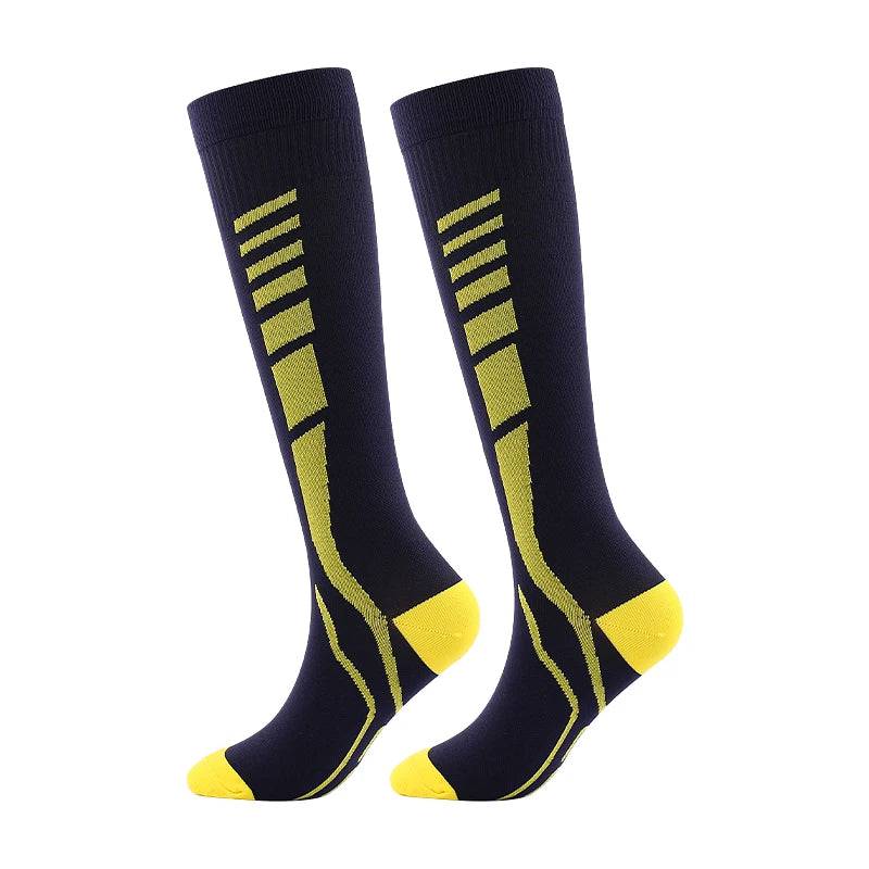 
                  
                    Varicose Veins Pain Relief Compression Stockings for Diabetes Knee Tight Socks ideal for Outdoor Marathon Football Cycling
                  
                