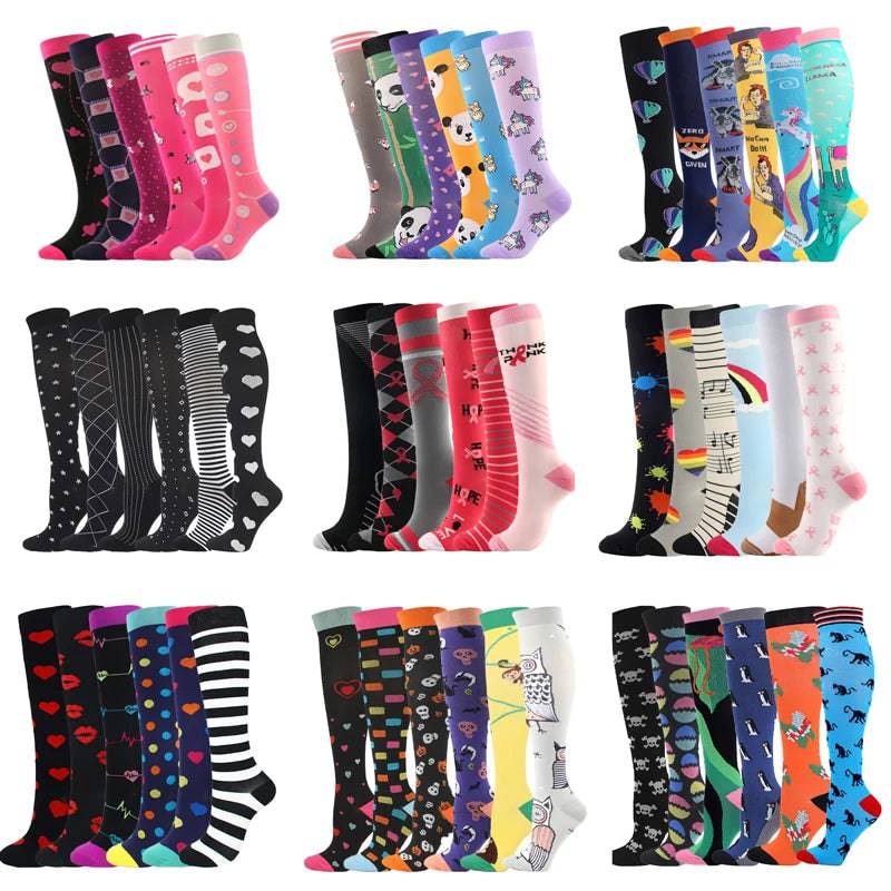 Compression Stockings Men Women Athletic Medical Nursing Socks Fit Varicose Veins Edema Diabetes Dropship Wholesale