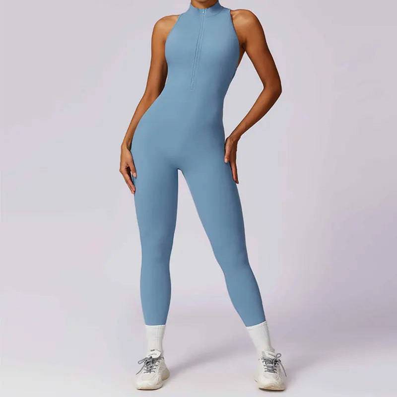 
                  
                    New Women's Tracksuit Yoga Set Yoga Jumpsuits One Piece Workout Sleeve Rompers Gym Set Workout Beautiful Back Push-up Yoga Set
                  
                