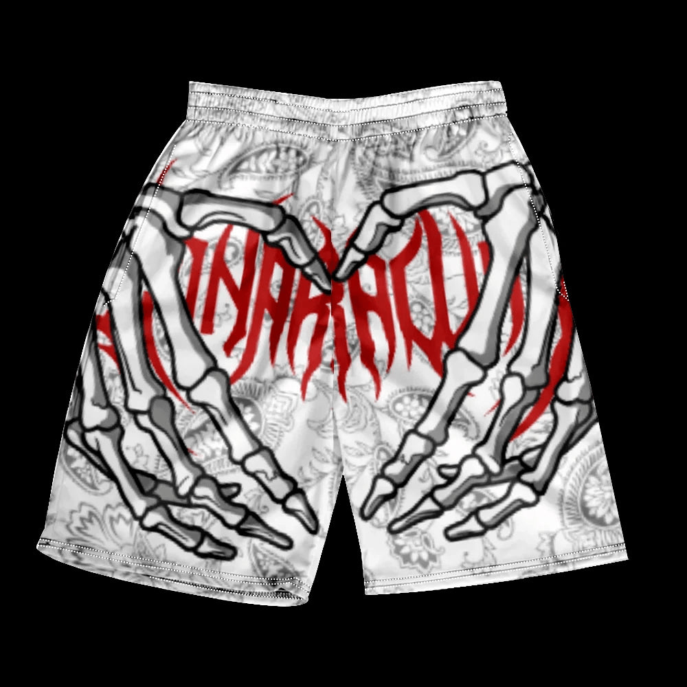 
                  
                    2024 Summer Classic Skull Beach Short Pants New Fashion Skeleton Hand Print Men Women Gym Shorts Quick Drying Trunks Ice Shorts
                  
                