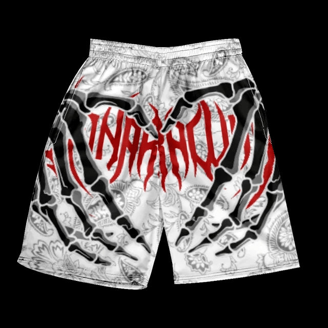 
                  
                    2024 Summer Classic Skull Beach Short Pants New Fashion Skeleton Hand Print Men Women Gym Shorts Quick Drying Trunks Ice Shorts
                  
                