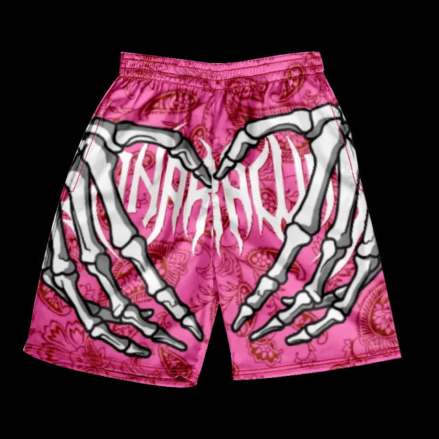 
                  
                    2024 Summer Classic Skull Beach Short Pants New Fashion Skeleton Hand Print Men Women Gym Shorts Quick Drying Trunks Ice Shorts
                  
                