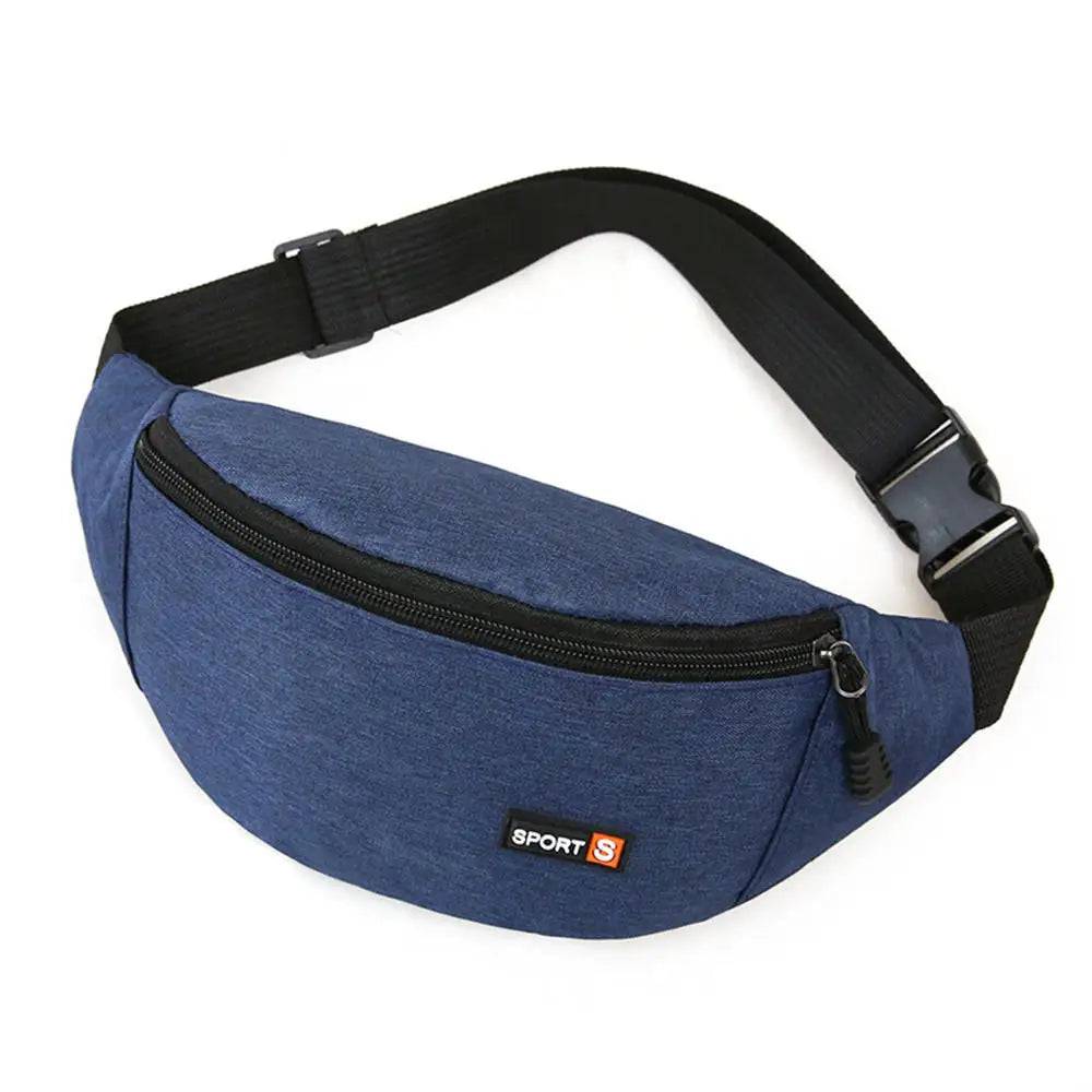 
                  
                    Unisex Waist Bag Small Canvas Shoulder Crossbody Bags for Women 2023 Men's Sports Fanny Pack Fashion Phone Female Chest Bag
                  
                