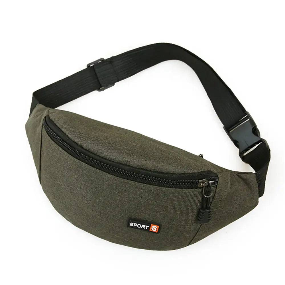 
                  
                    Unisex Waist Bag Small Canvas Shoulder Crossbody Bags for Women 2023 Men's Sports Fanny Pack Fashion Phone Female Chest Bag
                  
                