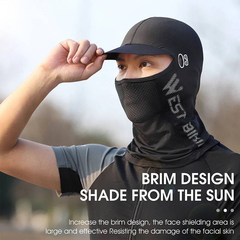 
                  
                    WEST BIKING Summer Motorcycle Balaclava Bike Cycling Fishing Sun Protection Cool Hat Dustproof Face Cover Windproof Thermal Cap
                  
                