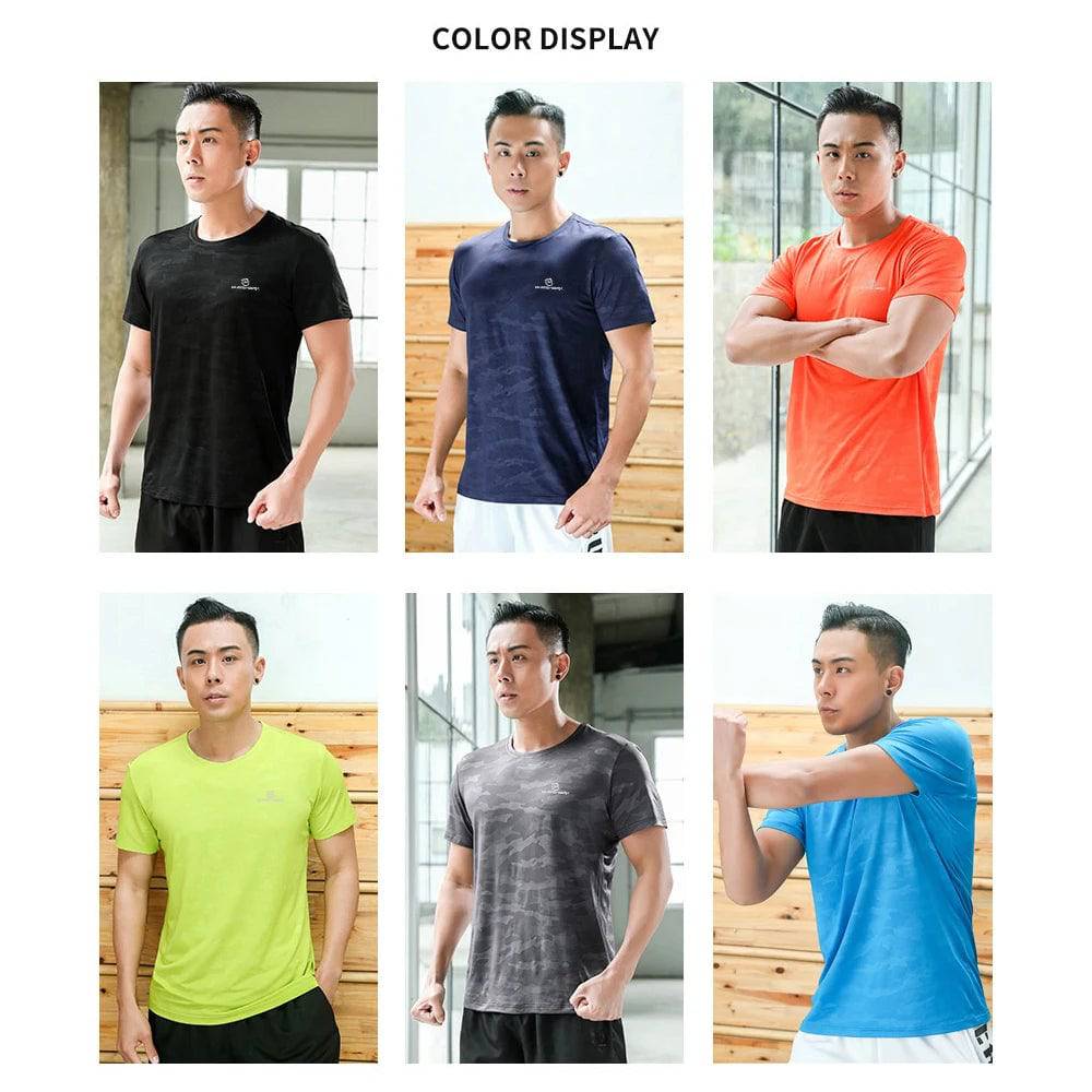 
                  
                    Quick Dry Sports Running T-Shirt Short Sleeve Breathable
                  
                