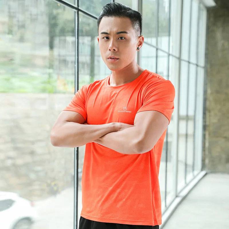 
                  
                    Quick Dry Sports Running T-Shirt Short Sleeve Breathable
                  
                