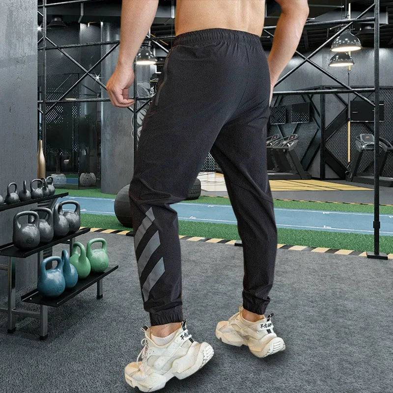 
                  
                    Mens Gym Fitness Running Sweatpants Workout Athletic Long Pants Outdoor Training Sports Trousers Elastic Waist Zipper Pockets
                  
                