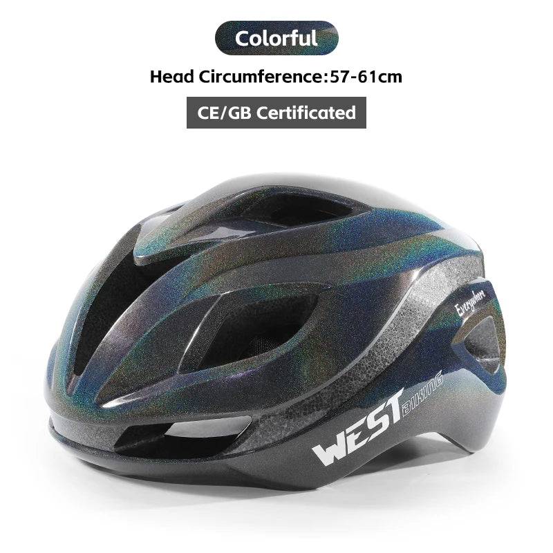 
                  
                    WEST BIKING Aerodynamic Cycling Helmet Lightweight Integrated Bicycle Helmet Unisex Anti-shock MTB Road Bike Helmet Safety Cap
                  
                