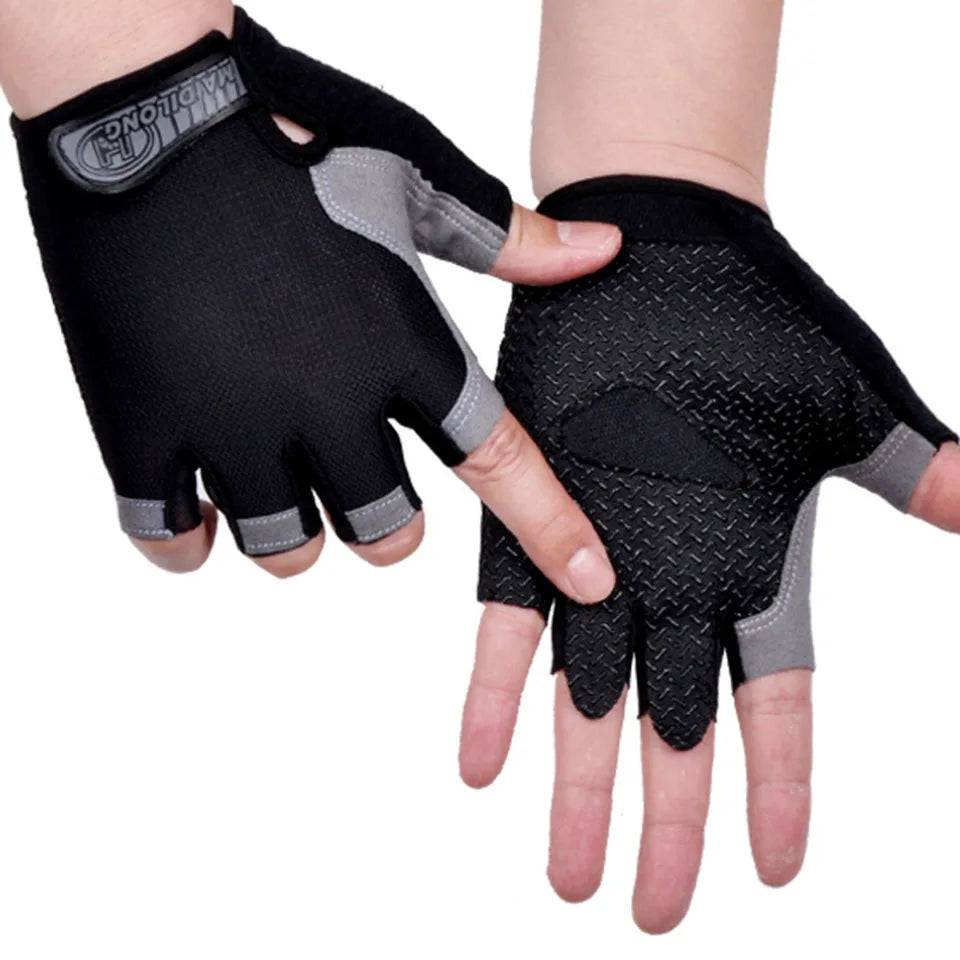 
                  
                    HOT Cycling Anti-slip Anti-sweat Men Women Half Finger Gloves Breathable Anti-shock Sports Gloves Bike Bicycle Glove
                  
                