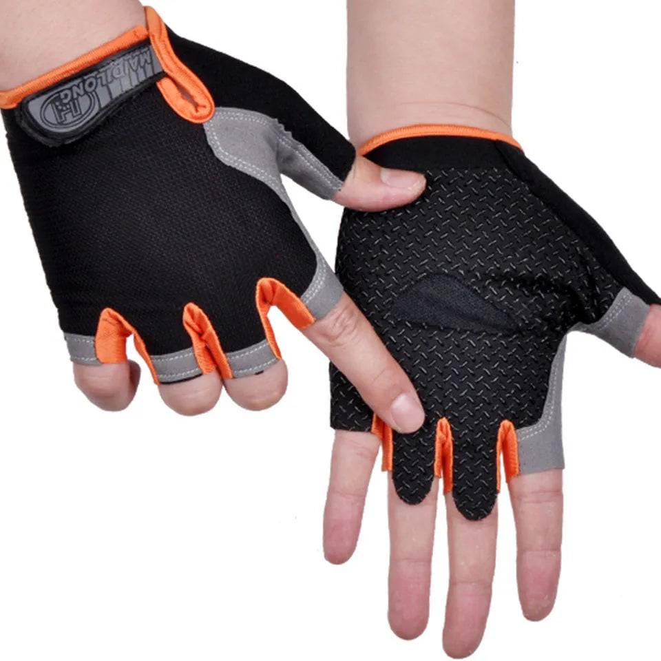 
                  
                    HOT Cycling Anti-slip Anti-sweat Men Women Half Finger Gloves Breathable Anti-shock Sports Gloves Bike Bicycle Glove
                  
                