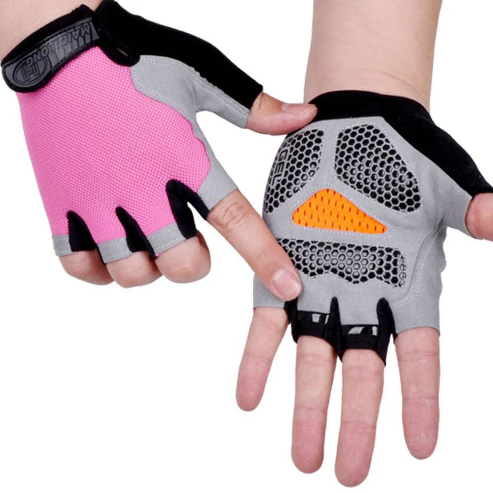 
                  
                    HOT Cycling Anti-slip Anti-sweat Men Women Half Finger Gloves Breathable Anti-shock Sports Gloves Bike Bicycle Glove
                  
                