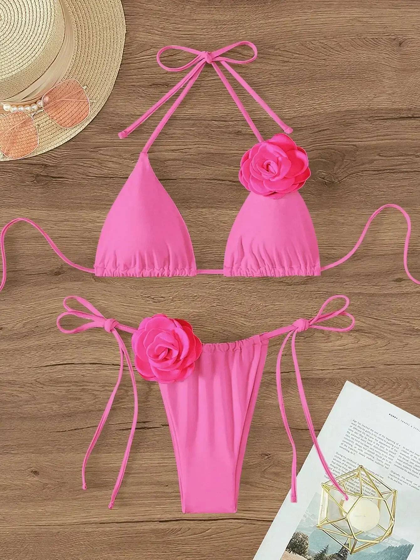 
                  
                    Micro Bikini Push Up Women Swimsuits 2024 Sexy Female Swimwear Brazilian Bikini Set Two Piece Swimsuit Sexy Thong Solid Biquini
                  
                