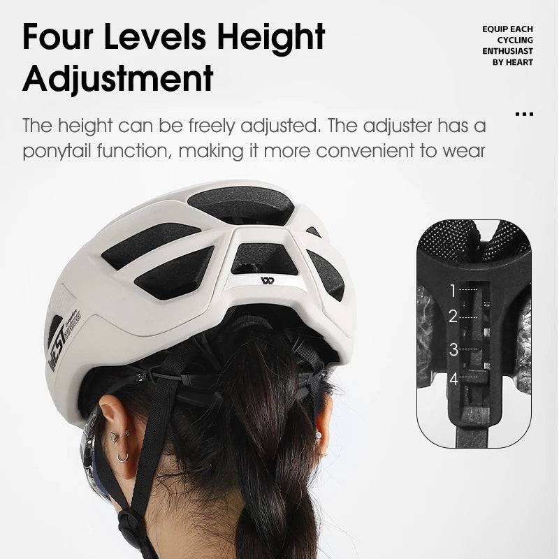 
                  
                    WEST BIKING Cycling Aero Helmet Lightweight Integrated Men Women Bicycle Helmet Replaceable Liner Protective Bike Safety Caps
                  
                