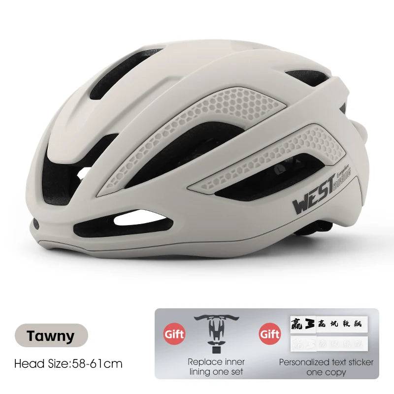 
                  
                    WEST BIKING Cycling Aero Helmet Lightweight Integrated Men Women Bicycle Helmet Replaceable Liner Protective Bike Safety Caps
                  
                