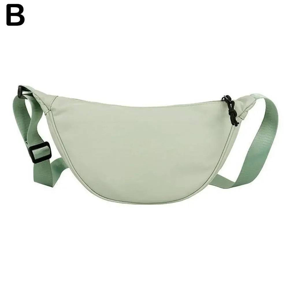 
                  
                    Nylon Crossbody Bag Hobo Sling Crescent Bag Fashion Dumpling Small Bag Casual Shoulder Adjustable Women Purse Bag Handbag S T6O3
                  
                