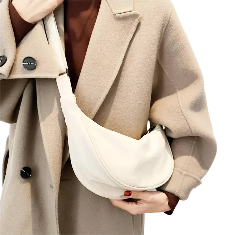 
                  
                    Nylon Crossbody Bag Hobo Sling Crescent Bag Fashion Dumpling Small Bag Casual Shoulder Adjustable Women Purse Bag Handbag S T6O3
                  
                