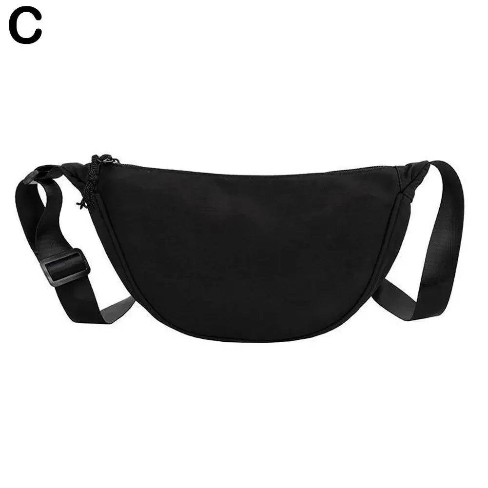 
                  
                    Nylon Crossbody Bag Hobo Sling Crescent Bag Fashion Dumpling Small Bag Casual Shoulder Adjustable Women Purse Bag Handbag S T6O3
                  
                