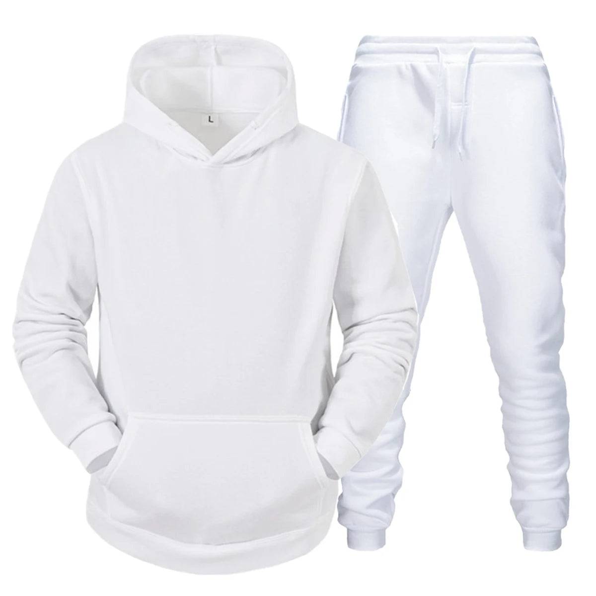 
                  
                    2024 Tracksuit Set 2Pcs Sportswear Men's Hooded Sweatshirt+pants Pullover Hooded Sweatshirt Sportswear Set Ropa Hombre Casual
                  
                