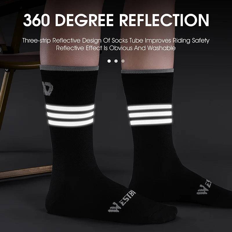 
                  
                    WEST BIKING Sports Football Socks 1Pair Breathable Anti-slip Outdoor Running Soccer Sock Striped Racing Stockings Cycling Socks
                  
                