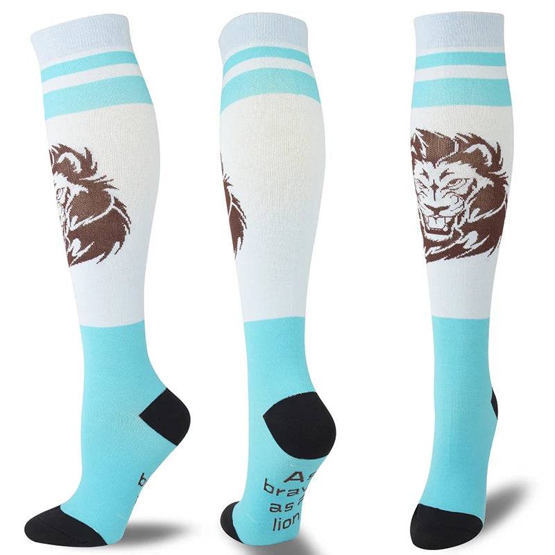 
                  
                    2020 Compression Stockings Men Women Pineapple Butterfly Mermaid Lion Cactus Shark Cartoon Funny Socks Varicose Veins Relieve
                  
                