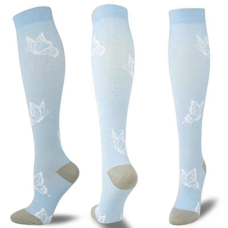 
                  
                    2020 Compression Stockings Men Women Pineapple Butterfly Mermaid Lion Cactus Shark Cartoon Funny Socks Varicose Veins Relieve
                  
                