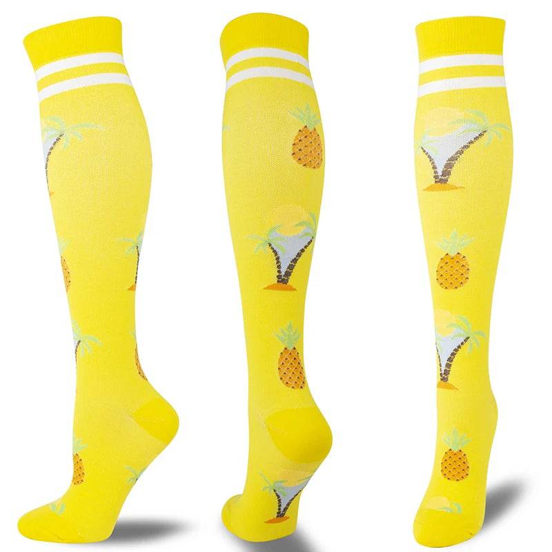 
                  
                    2020 Compression Stockings Men Women Pineapple Butterfly Mermaid Lion Cactus Shark Cartoon Funny Socks Varicose Veins Relieve
                  
                