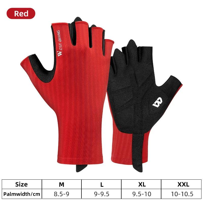 
                  
                    WEST BIKING Cycling Gloves Half Finger Elastic Breathable Road Racing Gloves Shockproof Men Women Sports Glove Cycling Equipment
                  
                