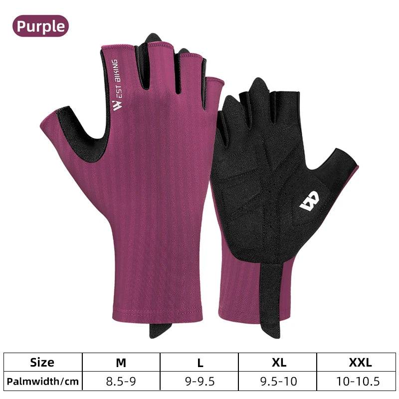 
                  
                    WEST BIKING Cycling Gloves Half Finger Elastic Breathable Road Racing Gloves Shockproof Men Women Sports Glove Cycling Equipment
                  
                