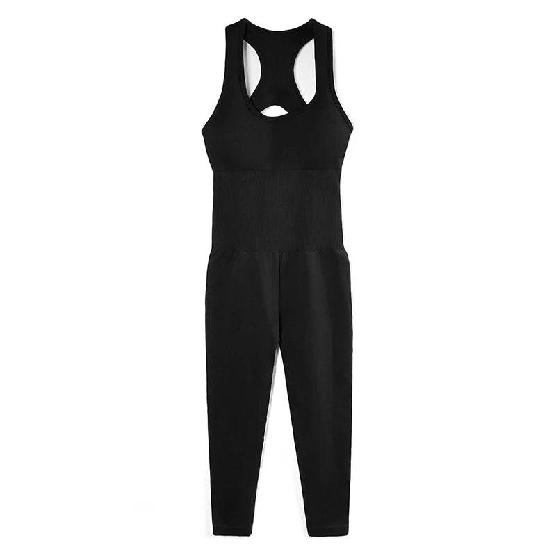 
                  
                    Jumpsuits For Women Ribbed One Piece Tank Tops Rompers Sleeveless Suit For Fitness Casual Workout Bodysuit Sportswear
                  
                