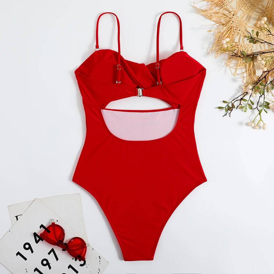 
                  
                    Sexy Bandeau Female Swimwear One Piece Swimsuit Women 2024 Mujer Bathing Suit Push Up Summer Swim for Woman Beach Wear Monokini
                  
                