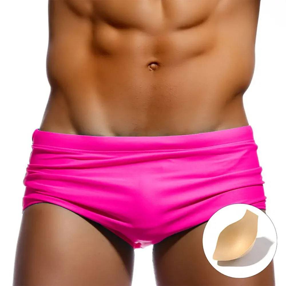 
                  
                    Sexy Swimming Trunks Mens Swim Boxer Briefs Swimwear Young Man Swimsuit Beach Wear Surfing Bathing Suit Shorts Gay zwembroek
                  
                