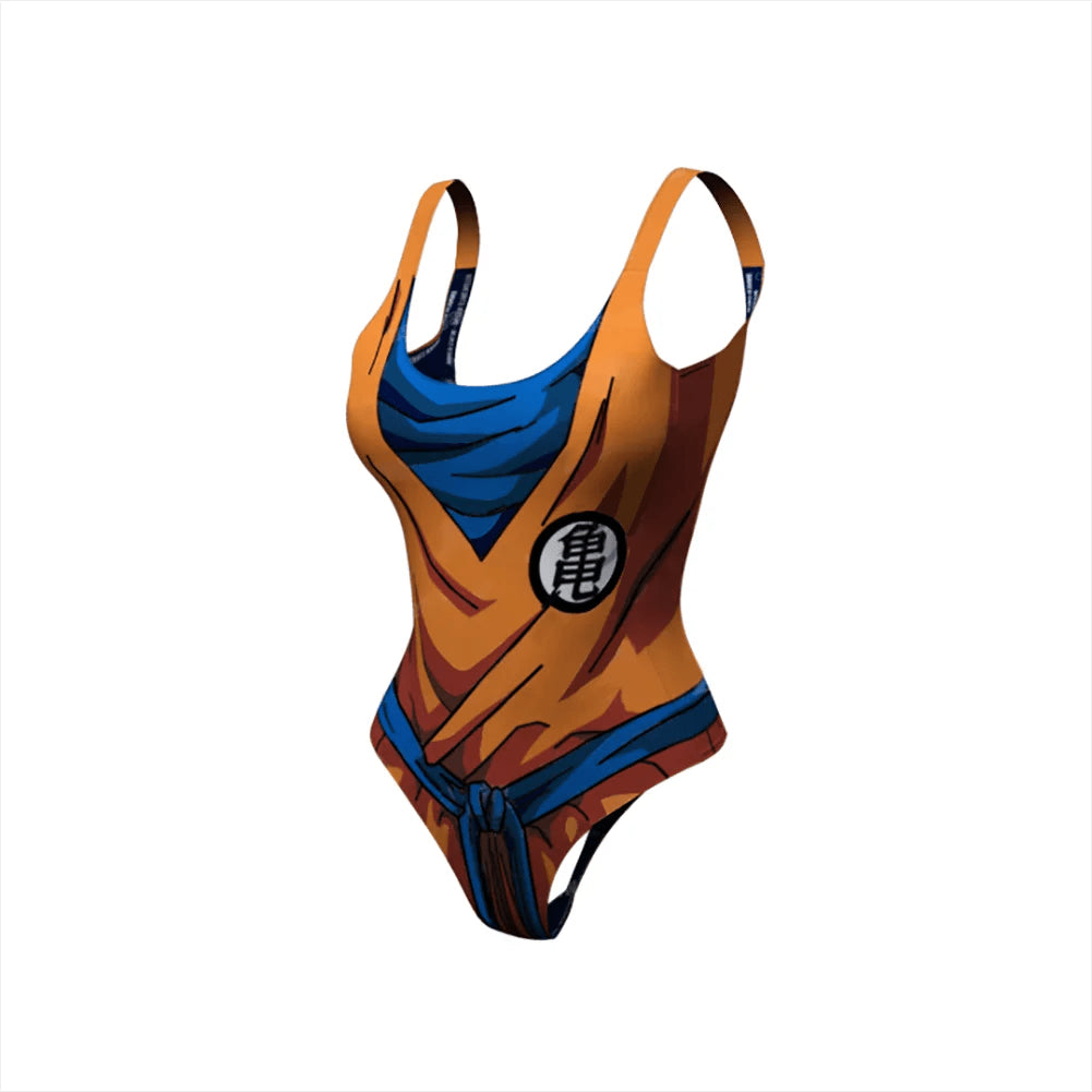 
                  
                    3D Anime Goku Printed Sexy Women Swimwear  With Push Up One Piece High Waist Bathing Suit Swimsuit Pool Beach wear
                  
                