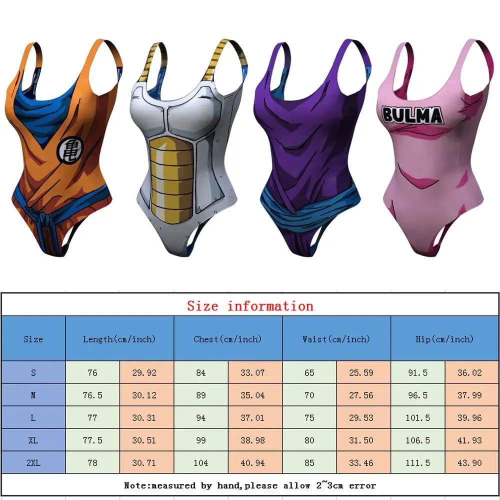 
                  
                    3D Anime Goku Printed Sexy Women Swimwear  With Push Up One Piece High Waist Bathing Suit Swimsuit Pool Beach wear
                  
                