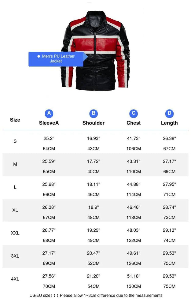 
                  
                    Autumn Winter Men's PU Leather Jacket Fashion Streetwear Motorcycle Jackets Mens Windbreaker Faux Leather Biker Coats Clothing
                  
                