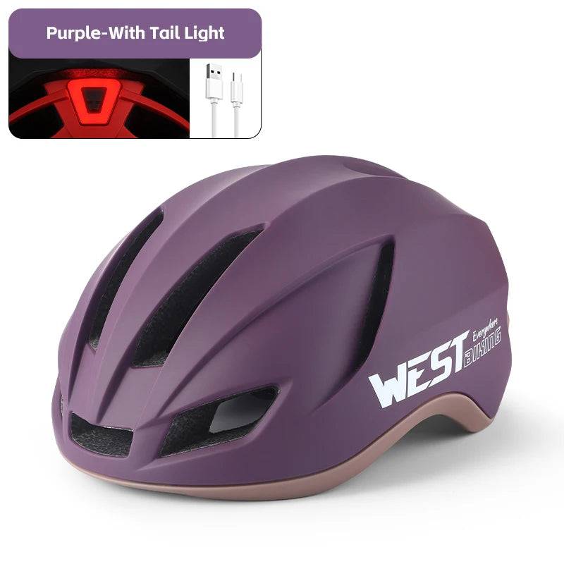 
                  
                    WEST BIKING Cycling Helmet Lightweight MTB Road Bike Aero Helmet With Taillight Men Women Safe Helmet Electric Scooter Helmet
                  
                