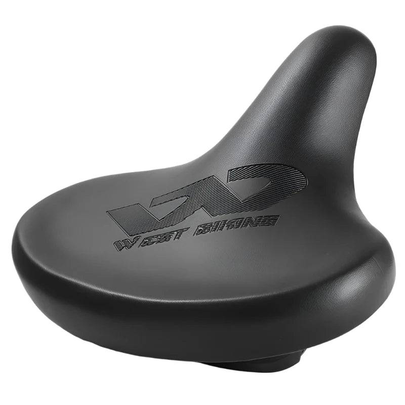 WEST BIKING Mountain Bike Saddle Comfortable MTB Bicycle Saddle Big Ass Cushion Shock Absorbing Commuter Bike Cycling Seat