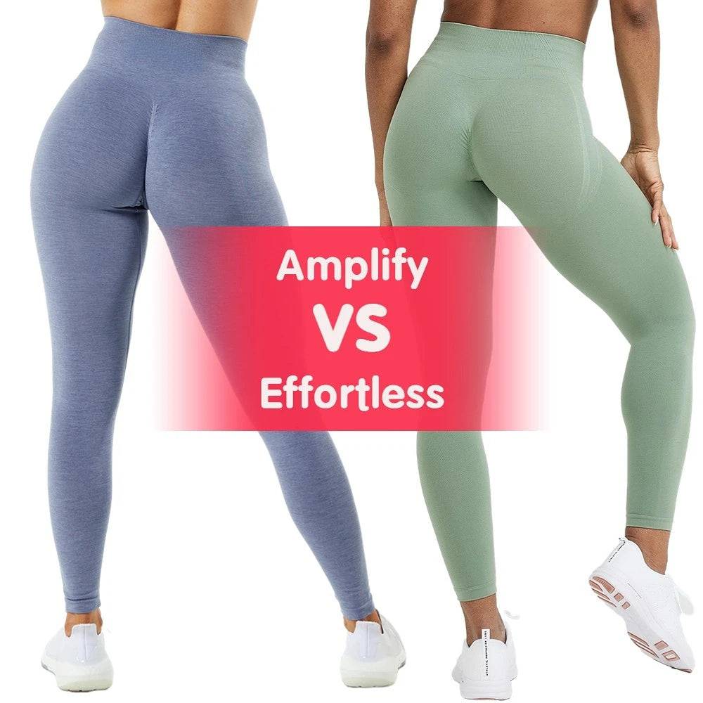 
                  
                    Amplify Effortless Leggings For Women Push Up Booty Legging Scrunch Butt Stretch Workout Gym Tights Fitness Seamless Yoga Pants
                  
                