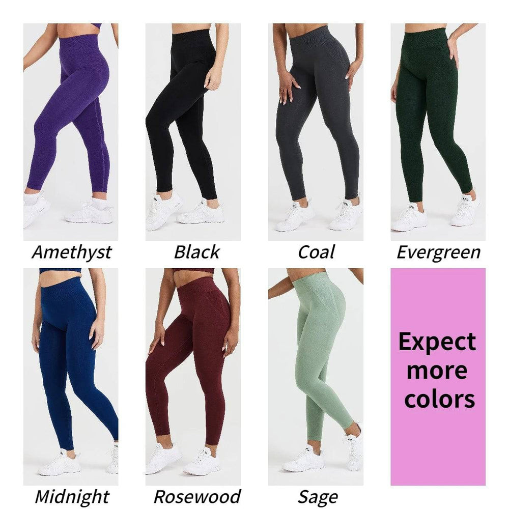 
                  
                    Amplify Effortless Leggings For Women Push Up Booty Legging Scrunch Butt Stretch Workout Gym Tights Fitness Seamless Yoga Pants
                  
                