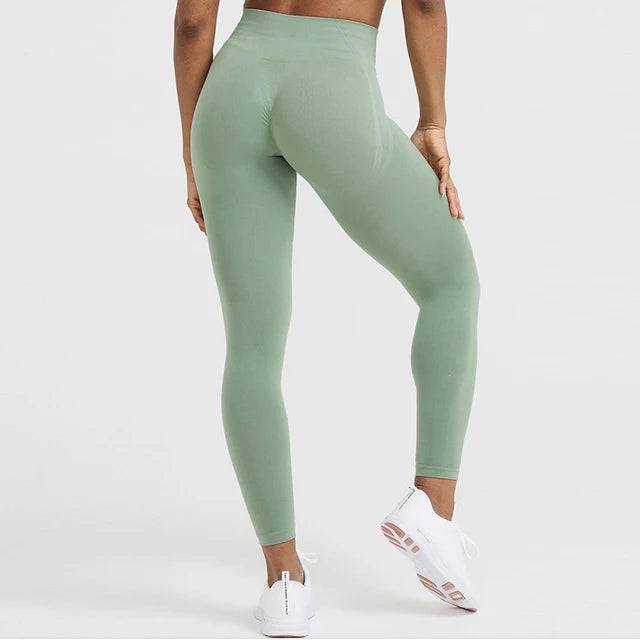 
                  
                    Amplify Effortless Leggings For Women Push Up Booty Legging Scrunch Butt Stretch Workout Gym Tights Fitness Seamless Yoga Pants
                  
                