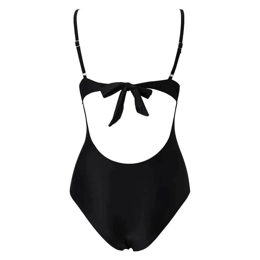 
                  
                    Mesh Patchwork Swimsuit One Piece Solid Swimwear Women Monikini Push-up Bra Hollow Out Bathing Suit Female Summer Beach Bodysuit
                  
                