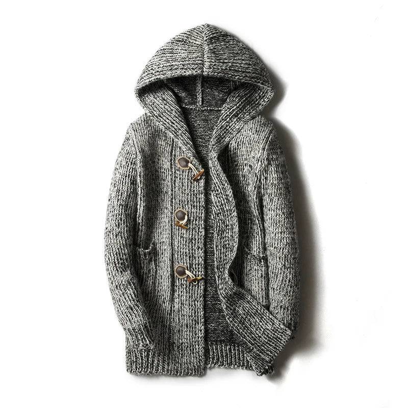 
                  
                    DIMUSI Winter Men's Sweaters Fashion Male Long Knitted Sweater Hooded Coats Casual Slim Fit Knitted Cardigan Jackets Clothing
                  
                