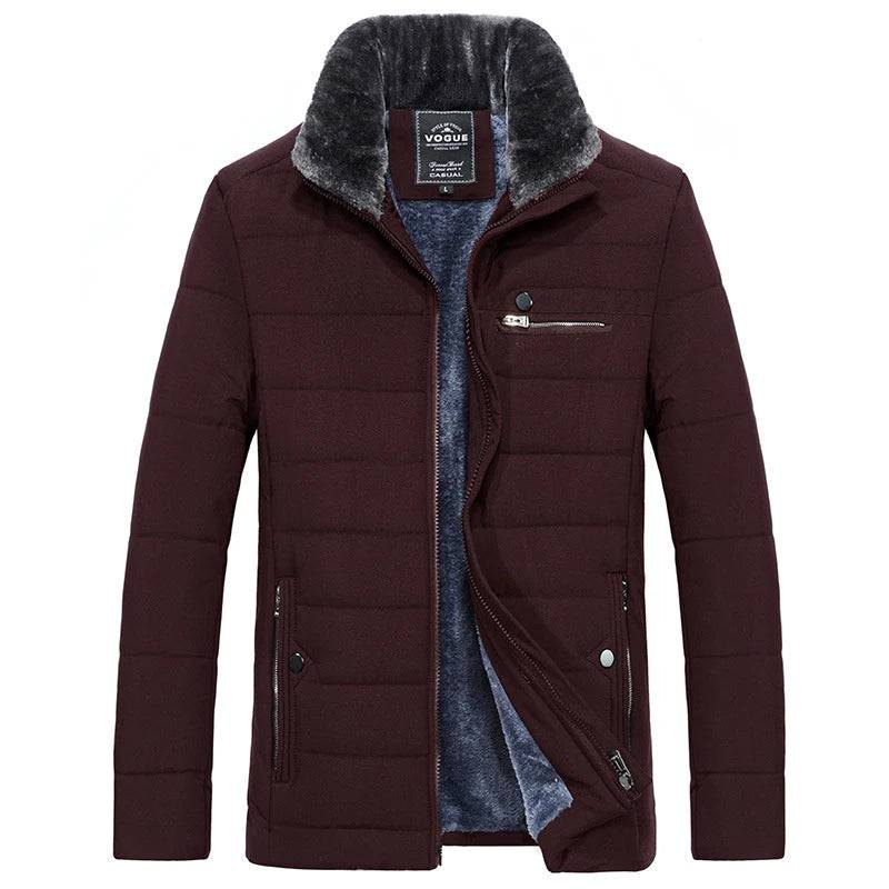 
                  
                    DIMUSI Winter Men's Fleece Jacket Fashion Men Thermal Parka Coats Classic Outdoor Windbreaker Warm Padded Jackets Men Clothing
                  
                