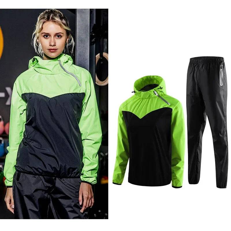 
                  
                    UETEEY Sauna Suit Gym Set Men Full Body Sweating Sportswear Women Boxing Running Training Fitness Weight Loss Unisex Tracksuit
                  
                