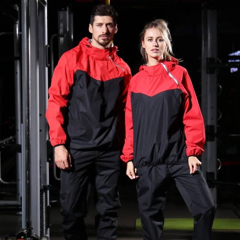 
                  
                    UETEEY Sauna Suit Gym Set Men Full Body Sweating Sportswear Women Boxing Running Training Fitness Weight Loss Unisex Tracksuit
                  
                