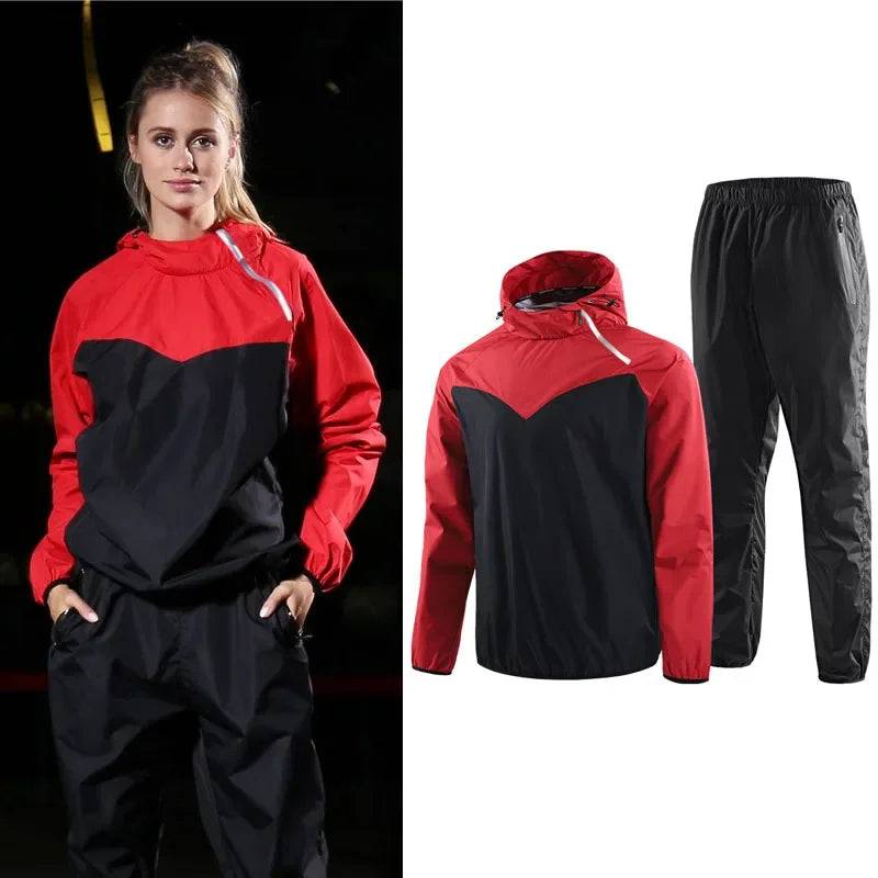 
                  
                    UETEEY Sauna Suit Gym Set Men Full Body Sweating Sportswear Women Boxing Running Training Fitness Weight Loss Unisex Tracksuit
                  
                