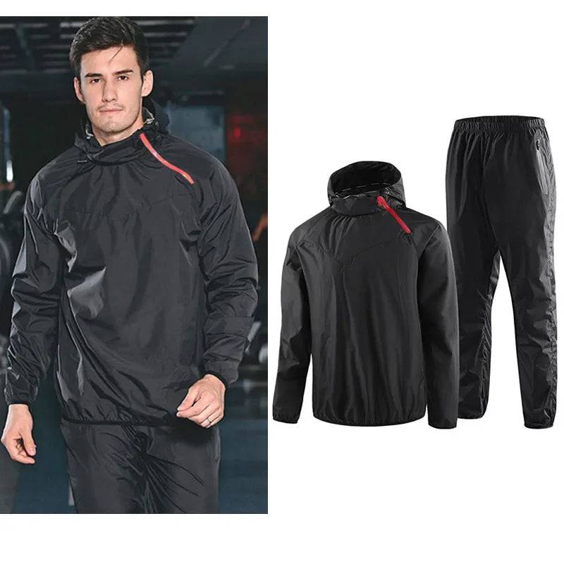 
                  
                    UETEEY Sauna Suit Gym Set Men Full Body Sweating Sportswear Women Boxing Running Training Fitness Weight Loss Unisex Tracksuit
                  
                