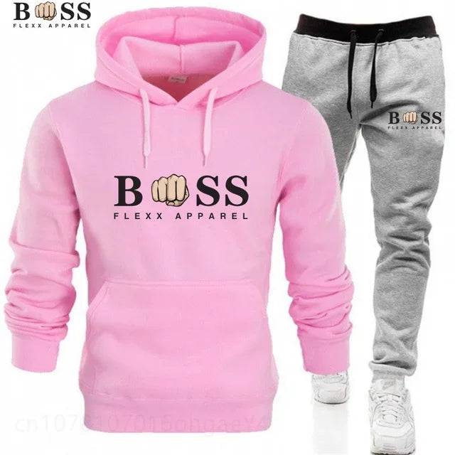 
                  
                    New Autumn Winter Men Women Tracksuit Hoodies + Pants 2Pcs Sets Suit Fashion Trend Hip Hop Y2K Clothing Sportswear Sweatshirts
                  
                