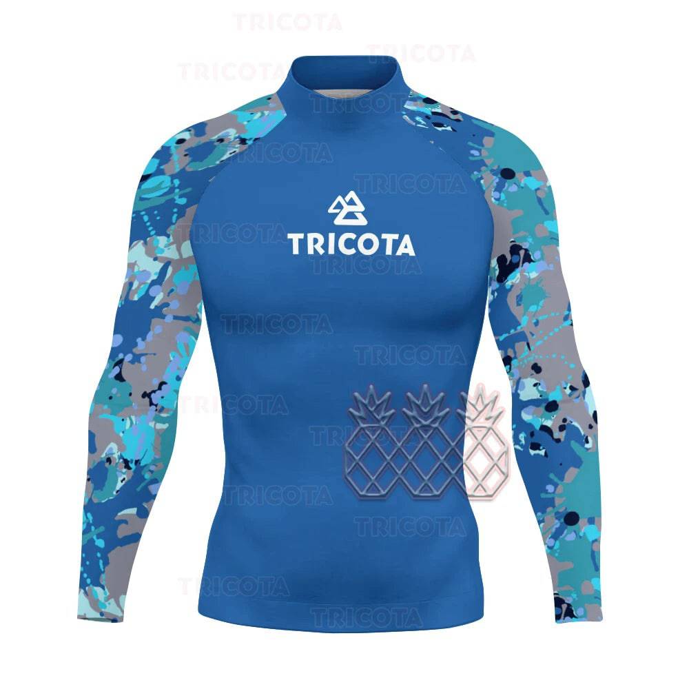 
                  
                    Surfing Rash Guard Swimwear Men's Long Sleeve UV Protection Diving Wear Summer Water Sports Swimming Rashguard Surfing T-shirts
                  
                