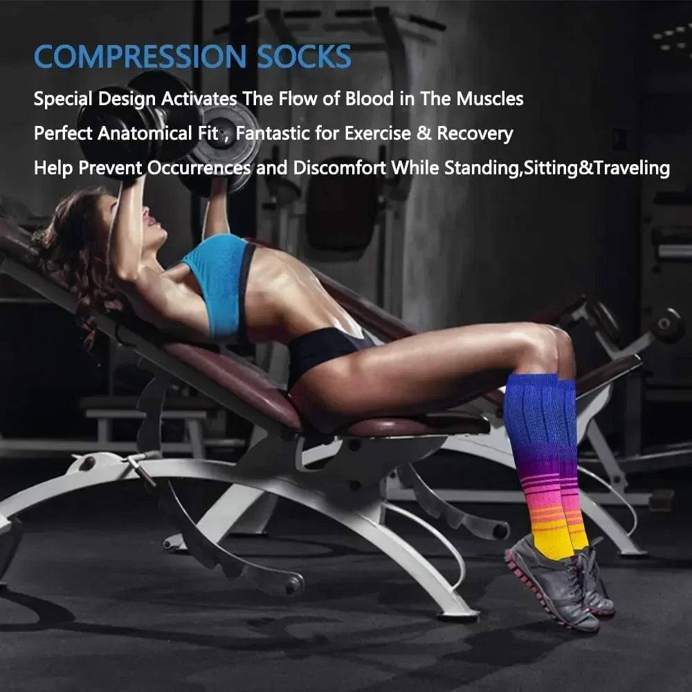 
                  
                    Compression Socks For Men Women With Tight Pregnancy Varicose Vein Edema Nursing Socks Outdoor Sports Fitness Cycling Marathon
                  
                